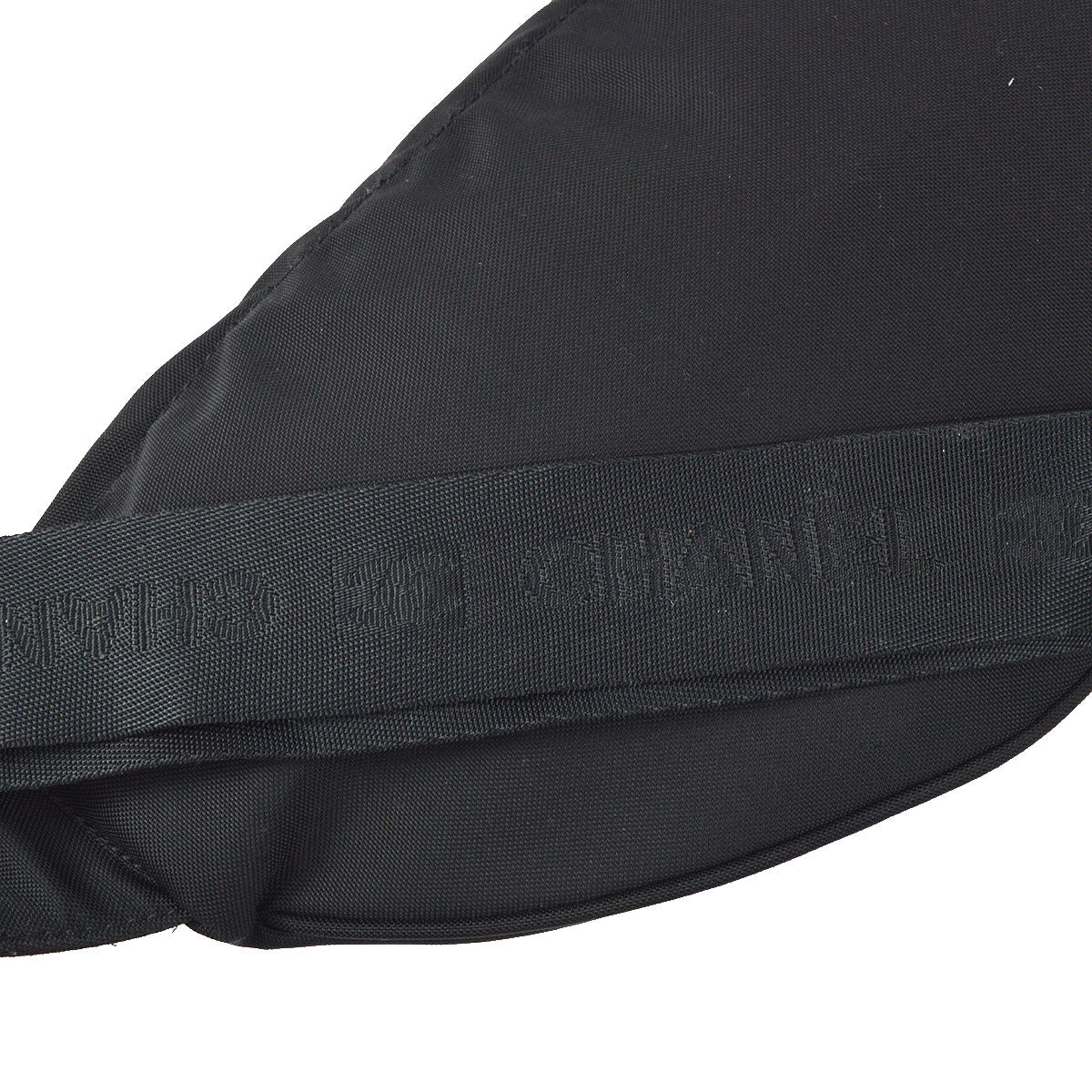 CHANEL 2003-2004 Sport Line Bum Bag Black
