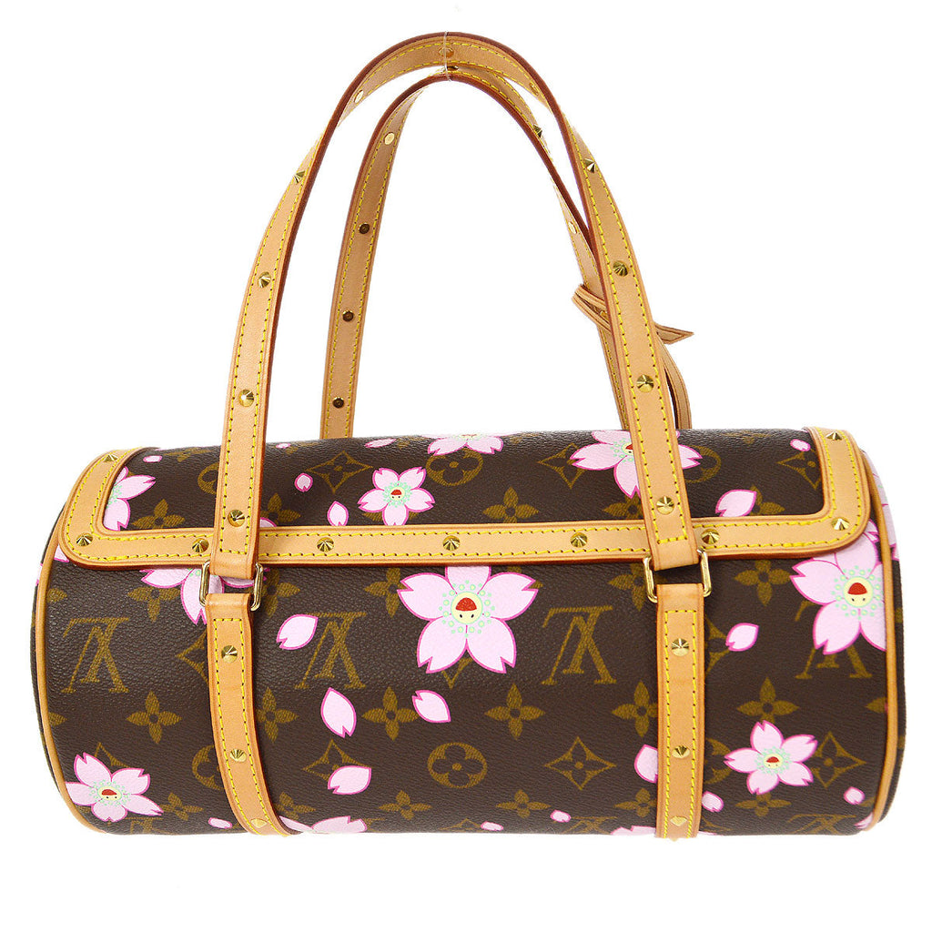 LOUIS VUITTON 2000s PAPILLON MONOGRAM CHERRY BLOSSOM M92009