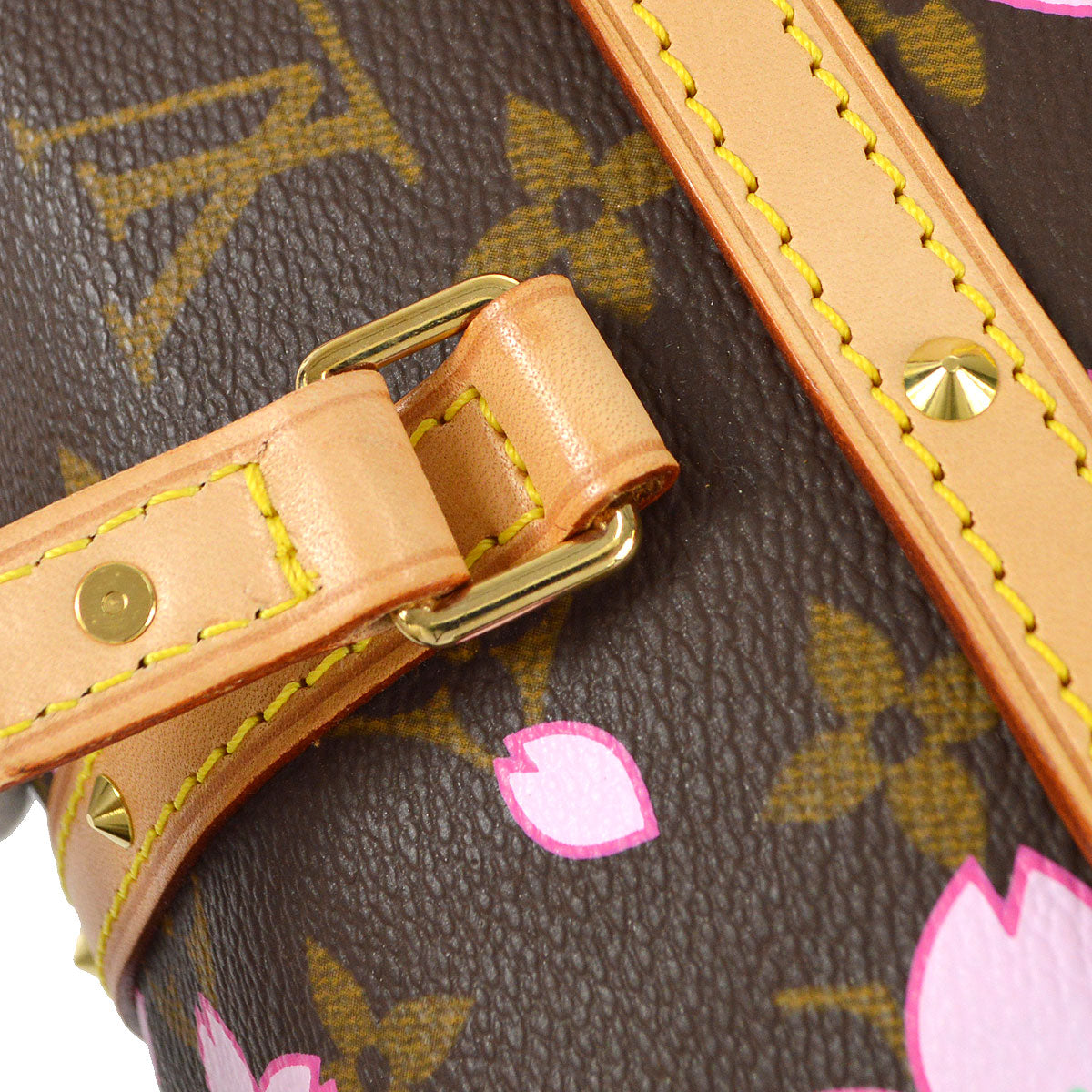 LOUIS VUITTON 2000s PAPILLON MONOGRAM CHERRY BLOSSOM M92009