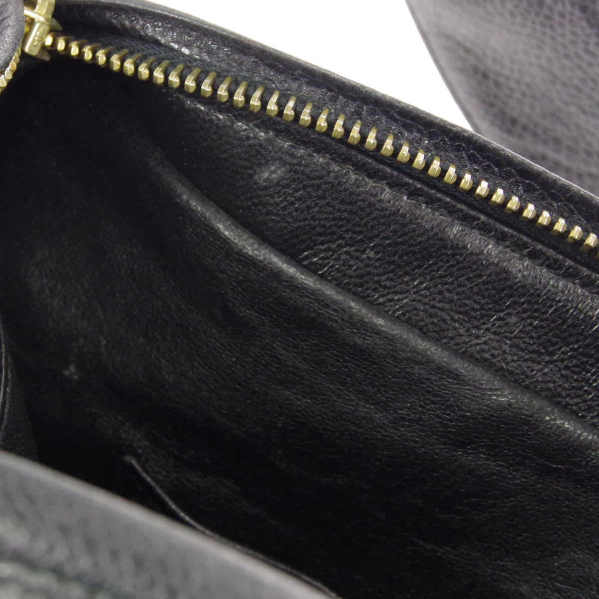 CHANEL 1994-1996 Triple CC Camera Bag Large Black Caviar