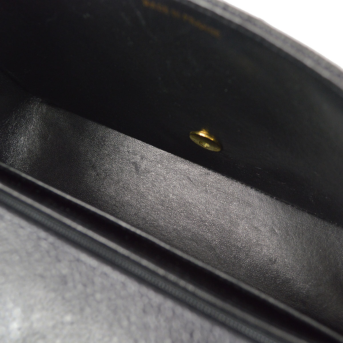 CHANEL Medium Diana Chain Shoulder Bag Black Caviar
