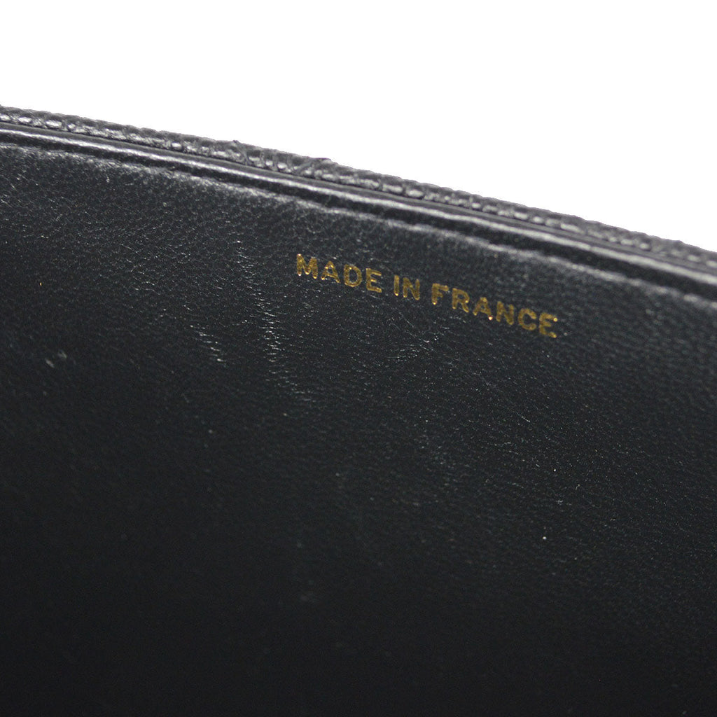CHANEL Medium Diana Chain Shoulder Bag Black Caviar