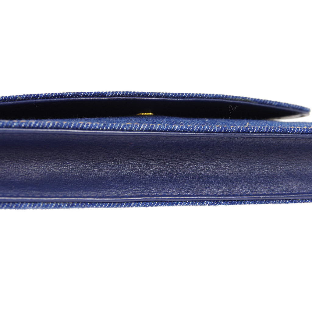 CHANEL 1996-1997 Timeless WOC Denim
