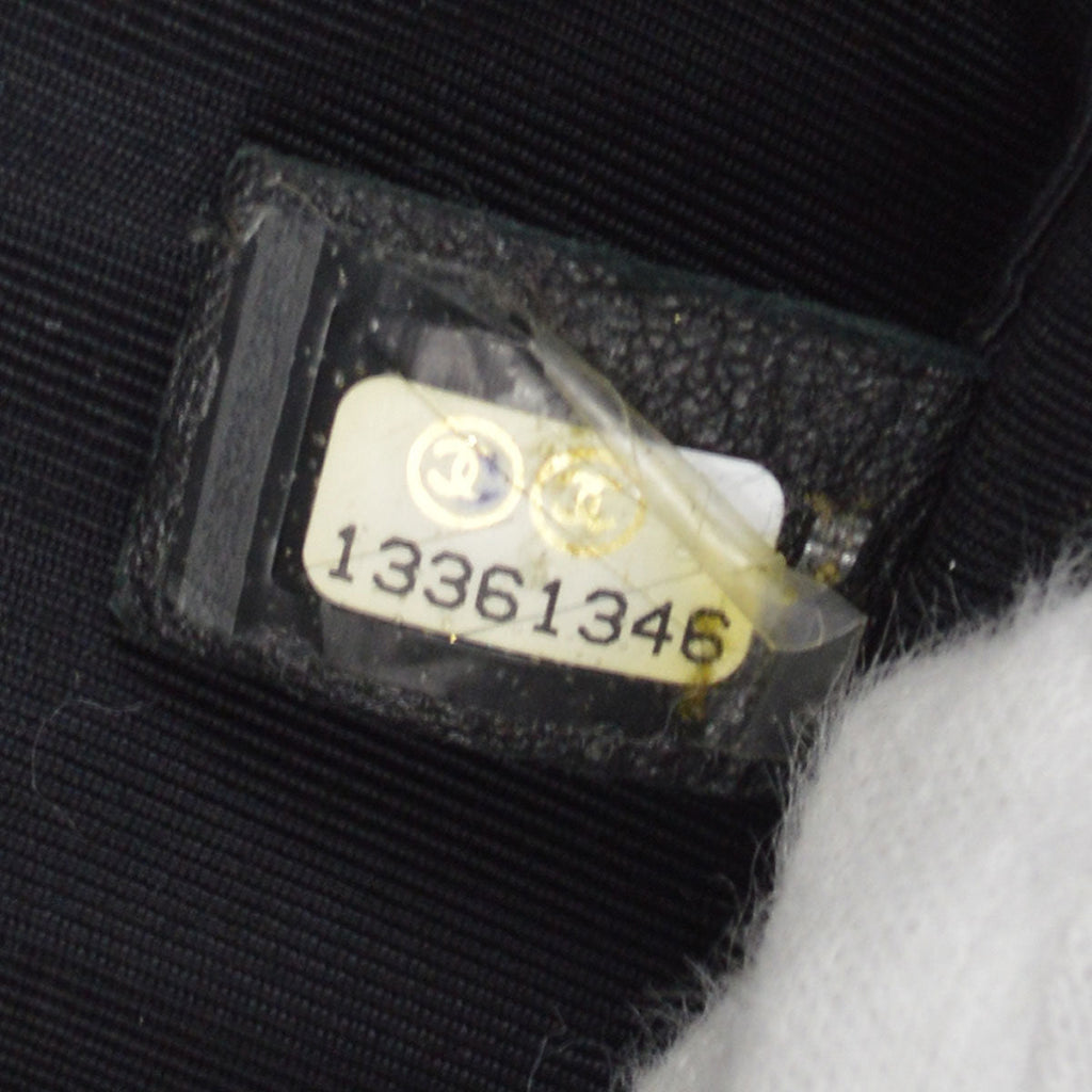 CHANEL 2009-2010 Heart Charm East West Black Lambskin