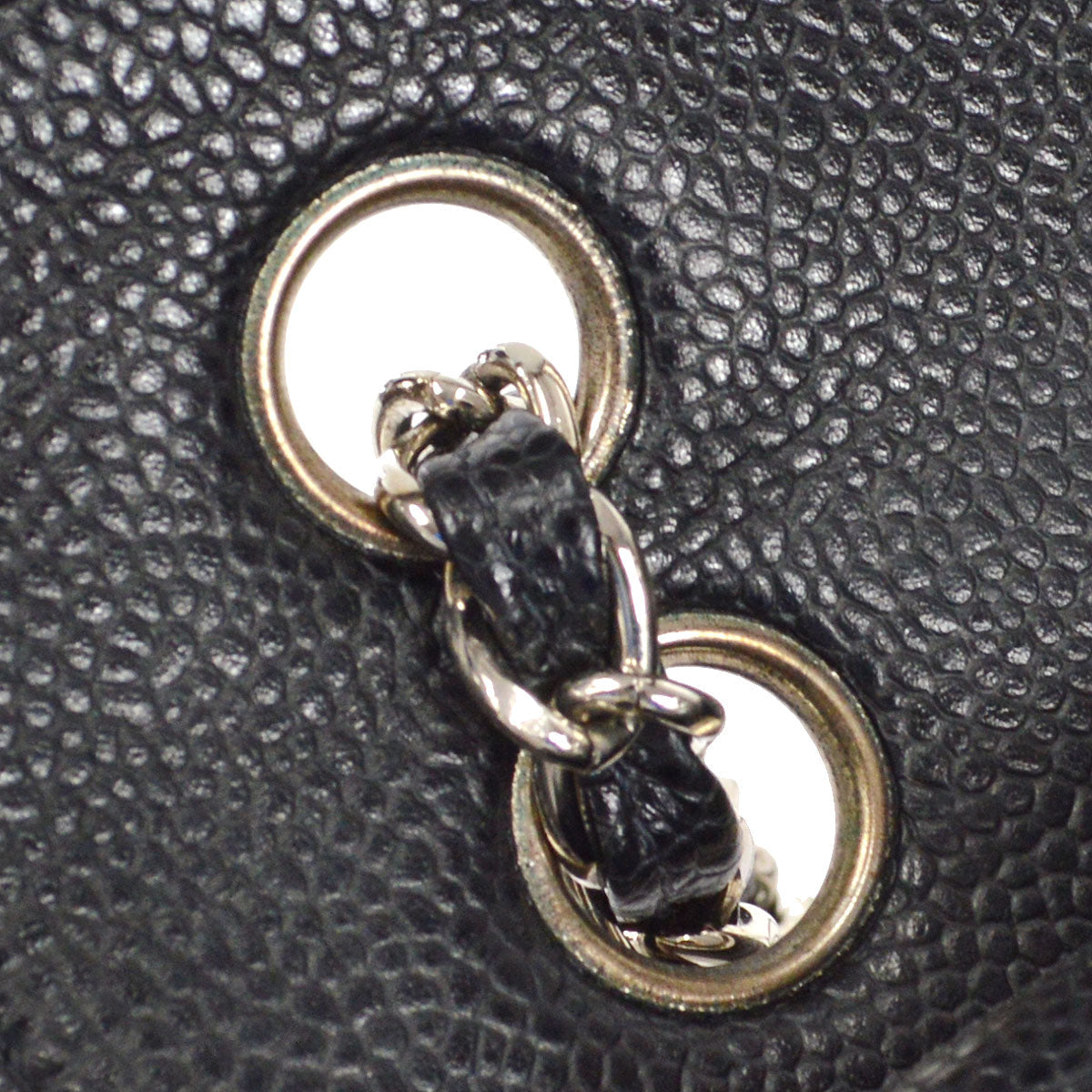 CHANEL 1997-1999 Classic Double Flap Small Black Caviar