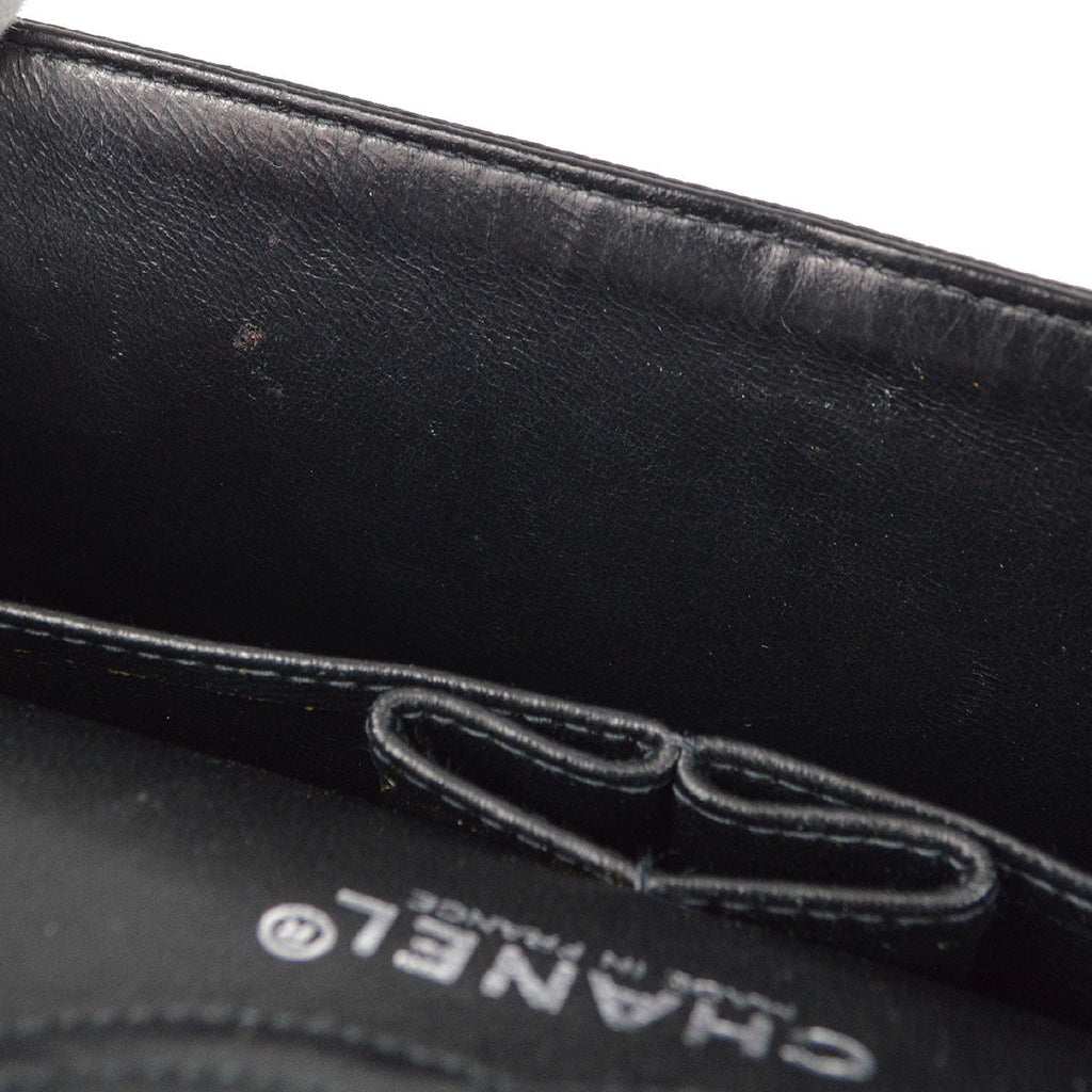 CHANEL 1997-1999 Classic Double Flap Small Black Caviar