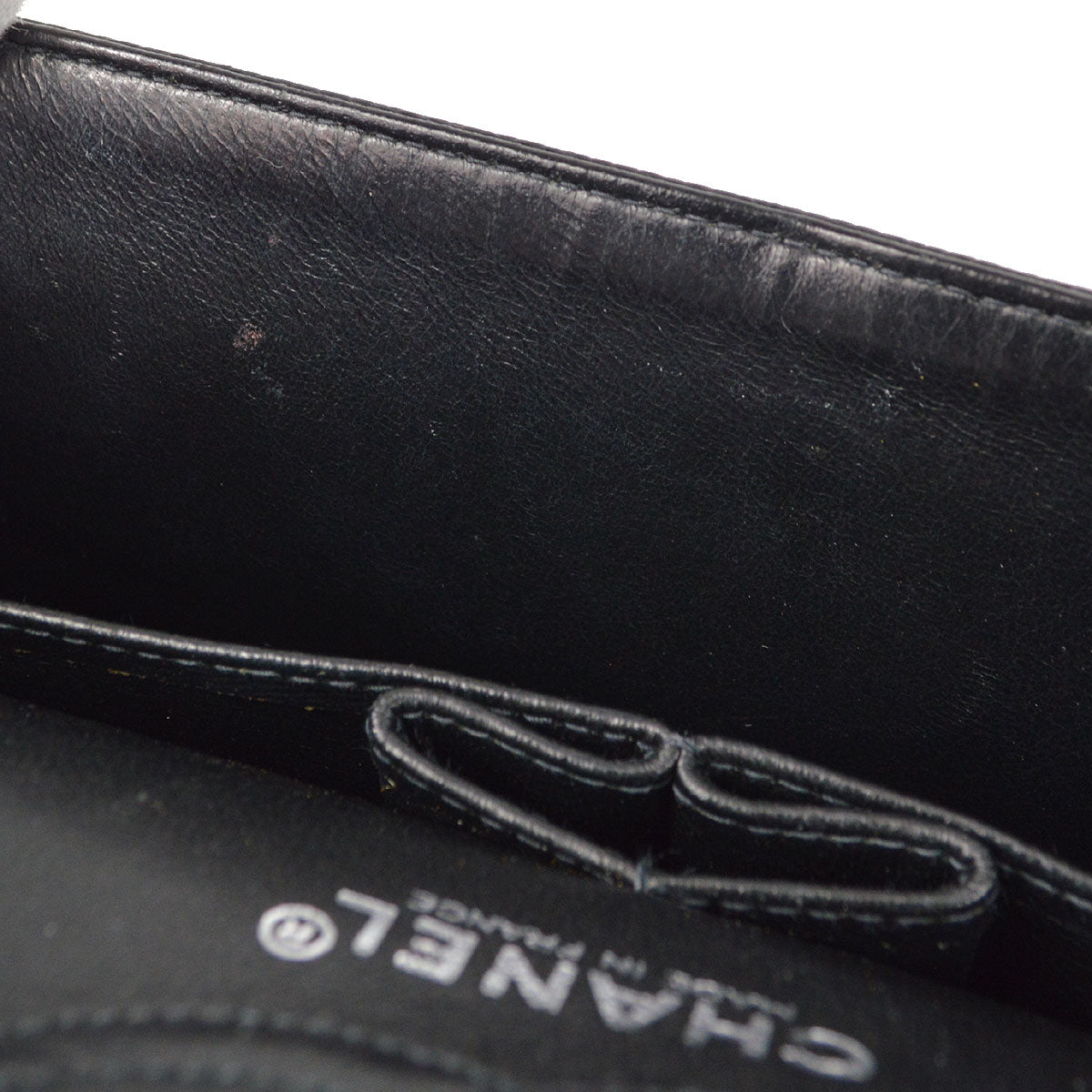 CHANEL 1997-1999 Classic Double Flap Small Black Caviar