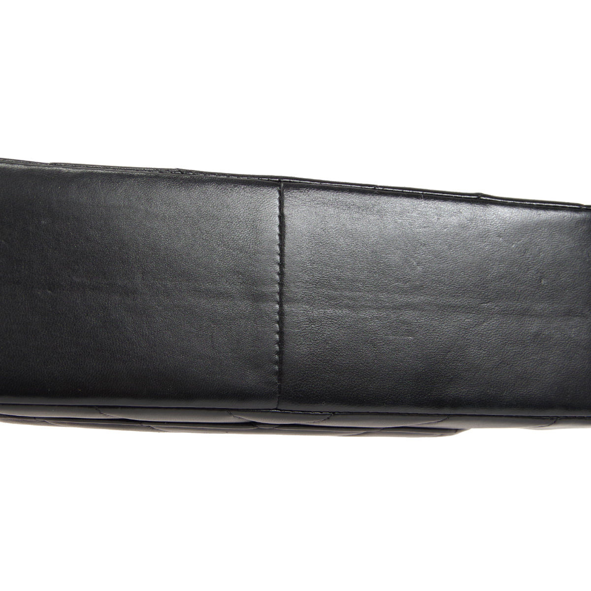 CHANEL 1994-1996 Chevron Handbag Black Lambskin