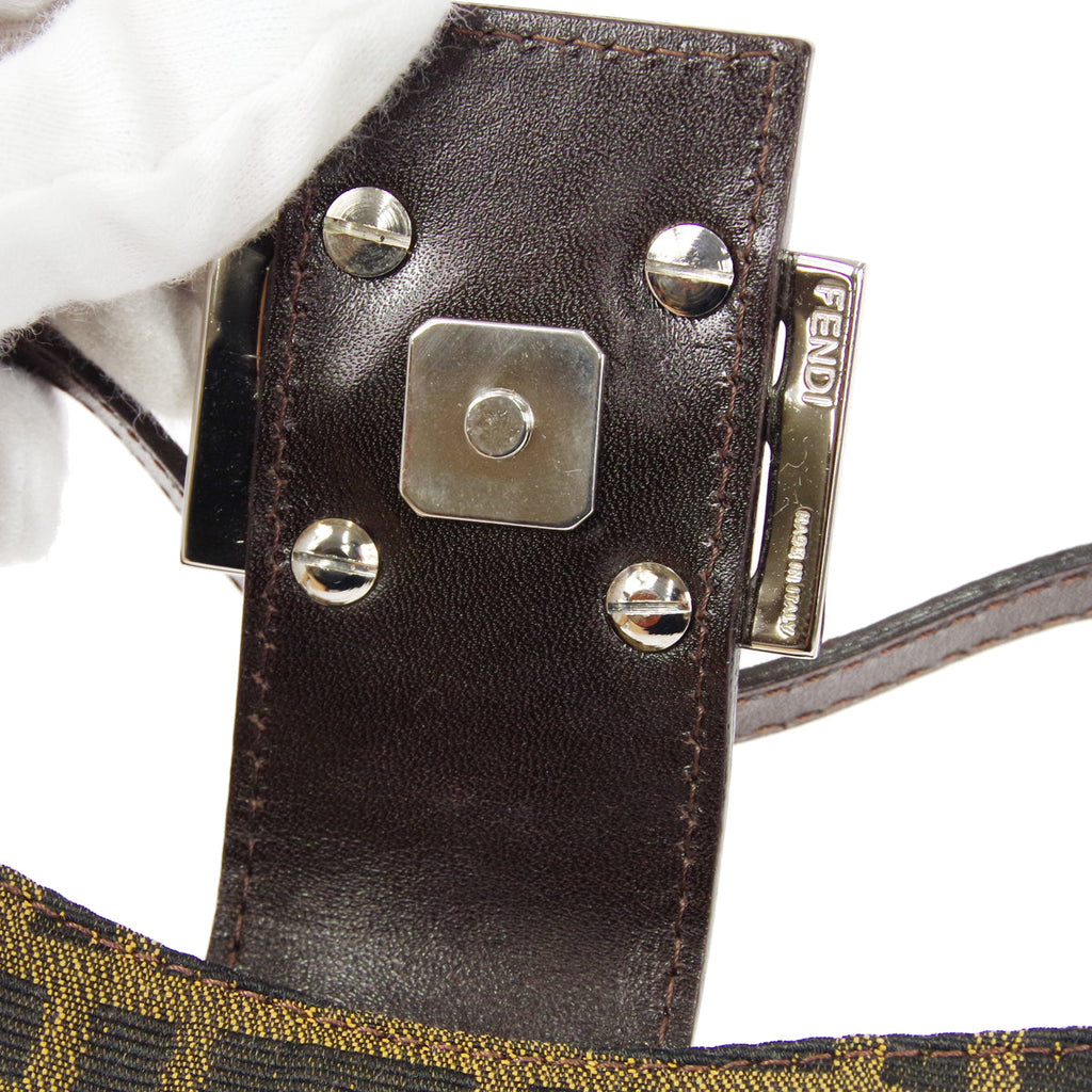 FENDI Zucca Mini Handbag Brown 48614