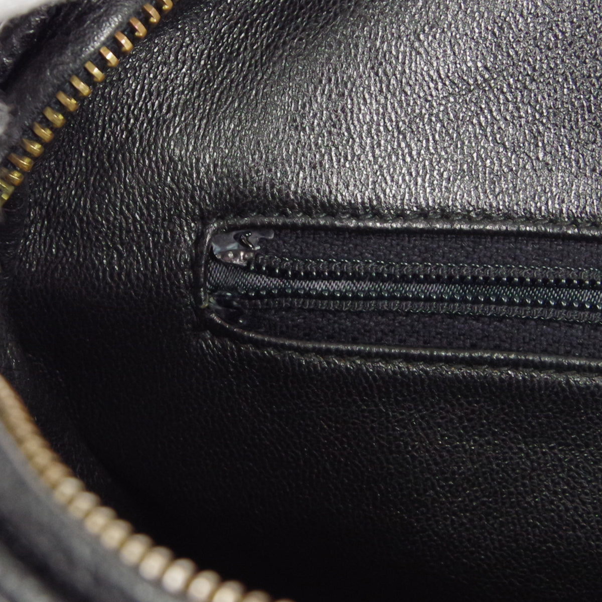 CHANEL 1993-1996 Camera Bag Medium Black Caviar
