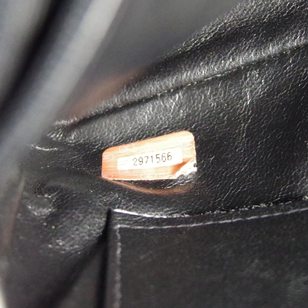 CHANEL 1991-1994 Pocket Camera Bag Large Black Caviar