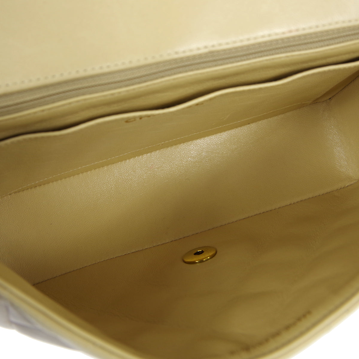 CHANEL 1994-1996 Diana Flap Medium Beige Lambskin
