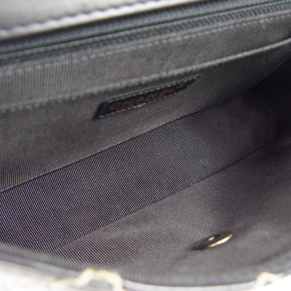 CHANEL 2000-2001 Wild Stitch Straight Flap Medium Black Calf