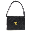 CHANEL Handbag Black Lambskin
