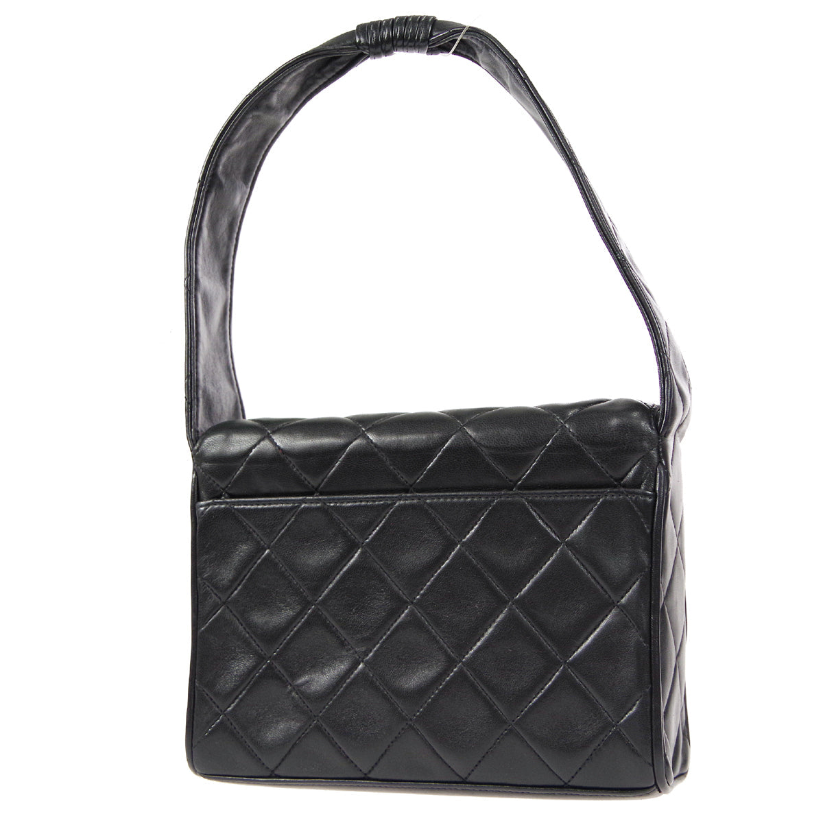 CHANEL Handbag Black Lambskin