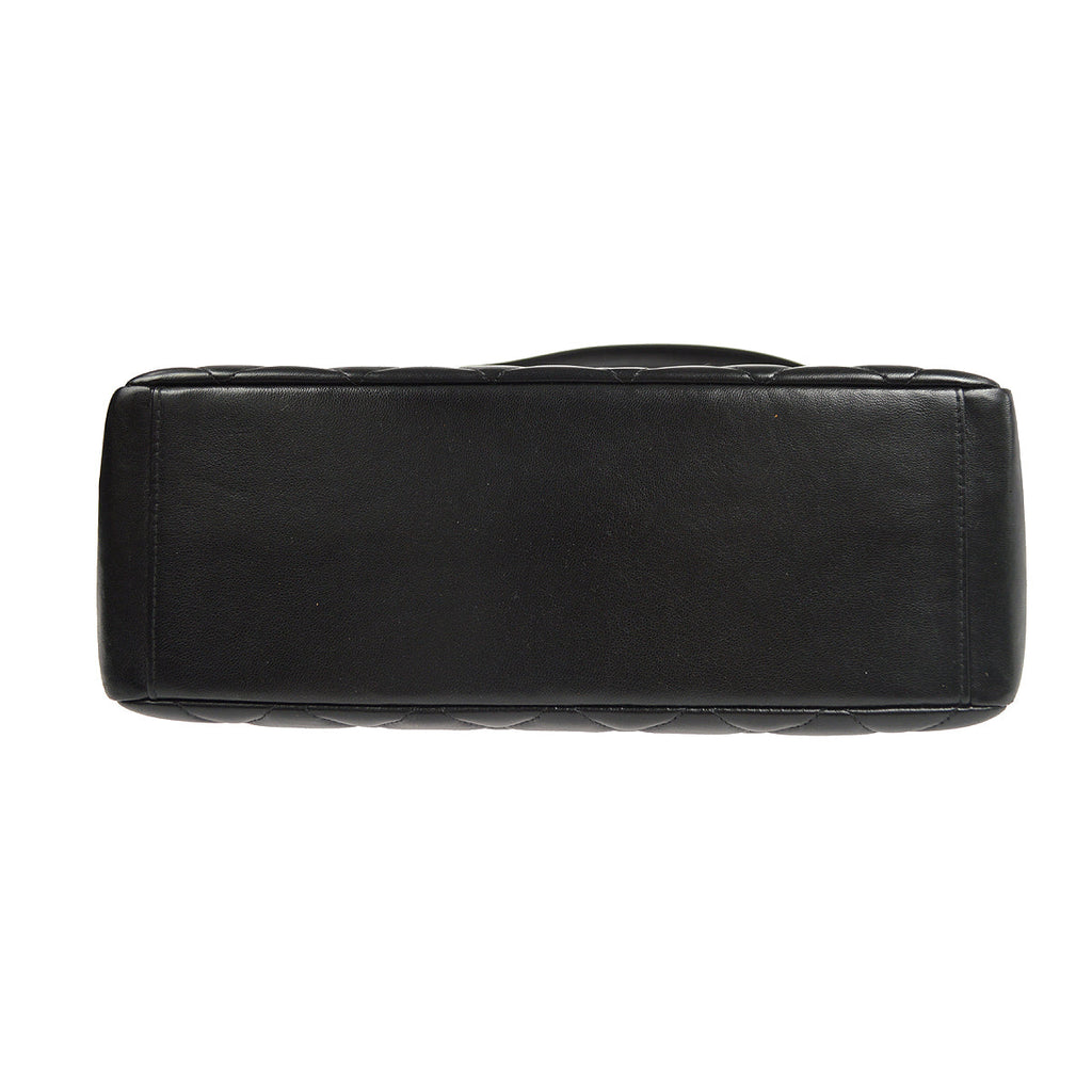 CHANEL Handbag Black Lambskin
