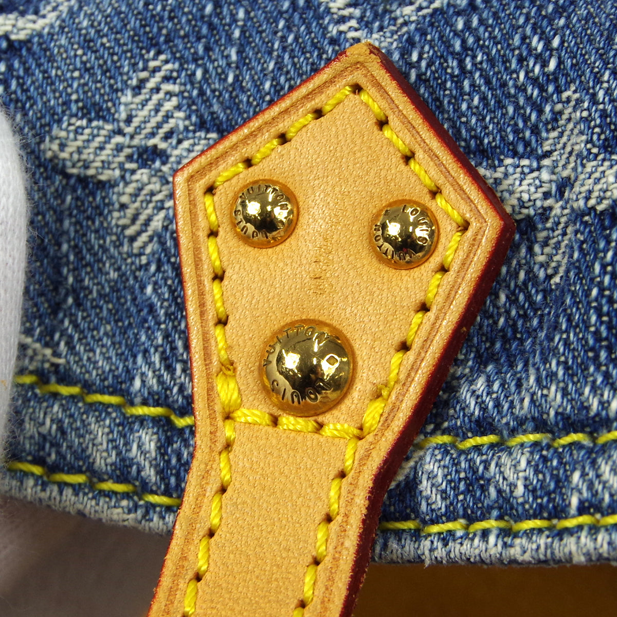 LOUIS VUITTON 2006 SAC A DOS PM MONOGRAM DENIM M95057