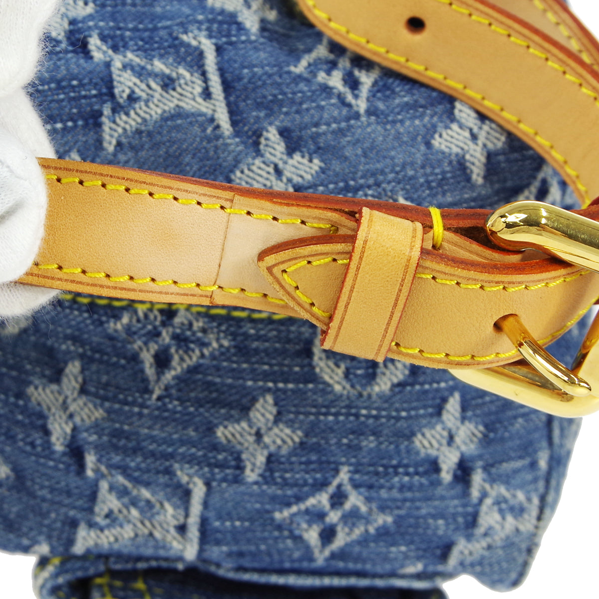 LOUIS VUITTON 2006 SAC A DOS PM MONOGRAM DENIM M95057