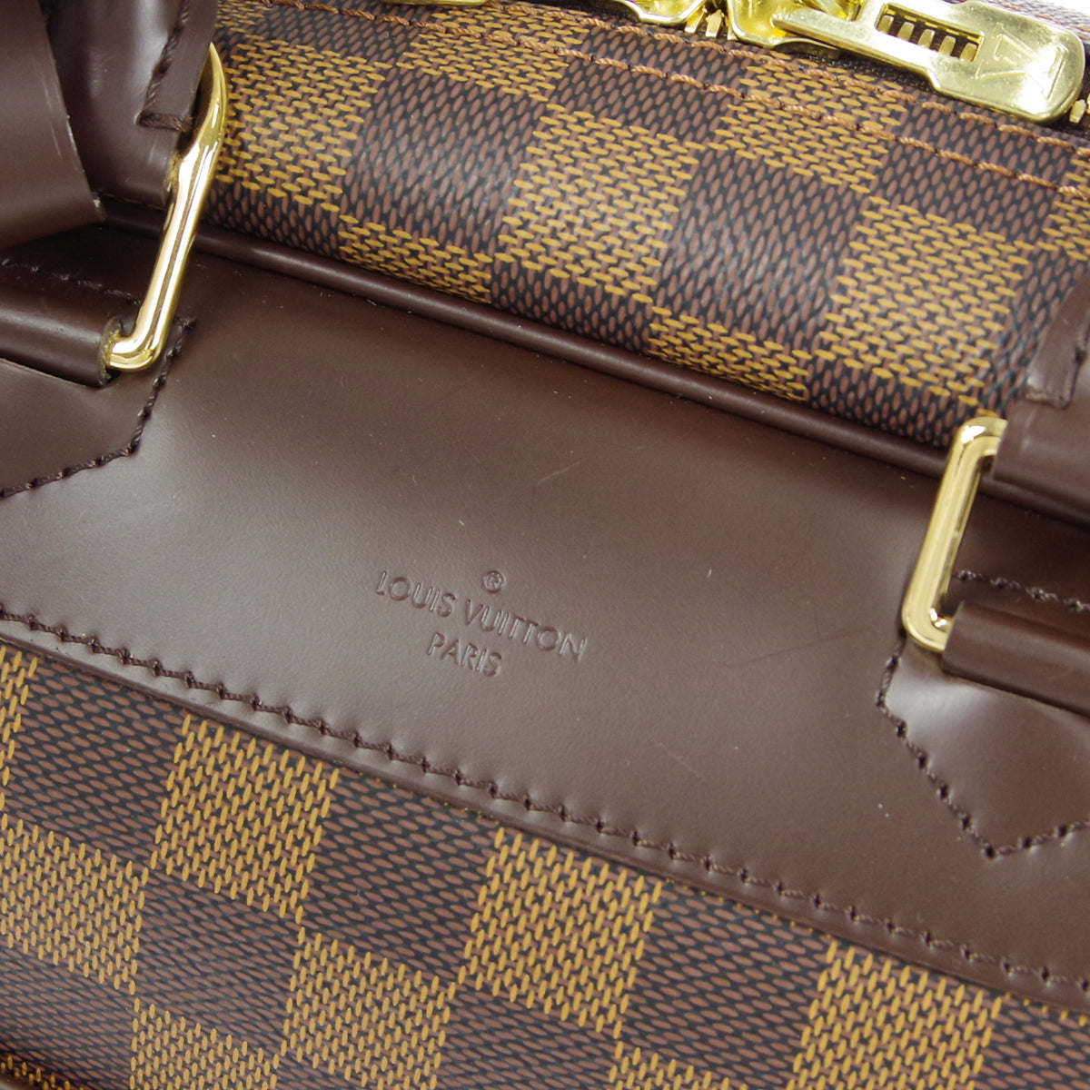 LOUIS VUITTON DEAUVILLE BOWLING HANDBAG DAMIER SP ORDER N47272