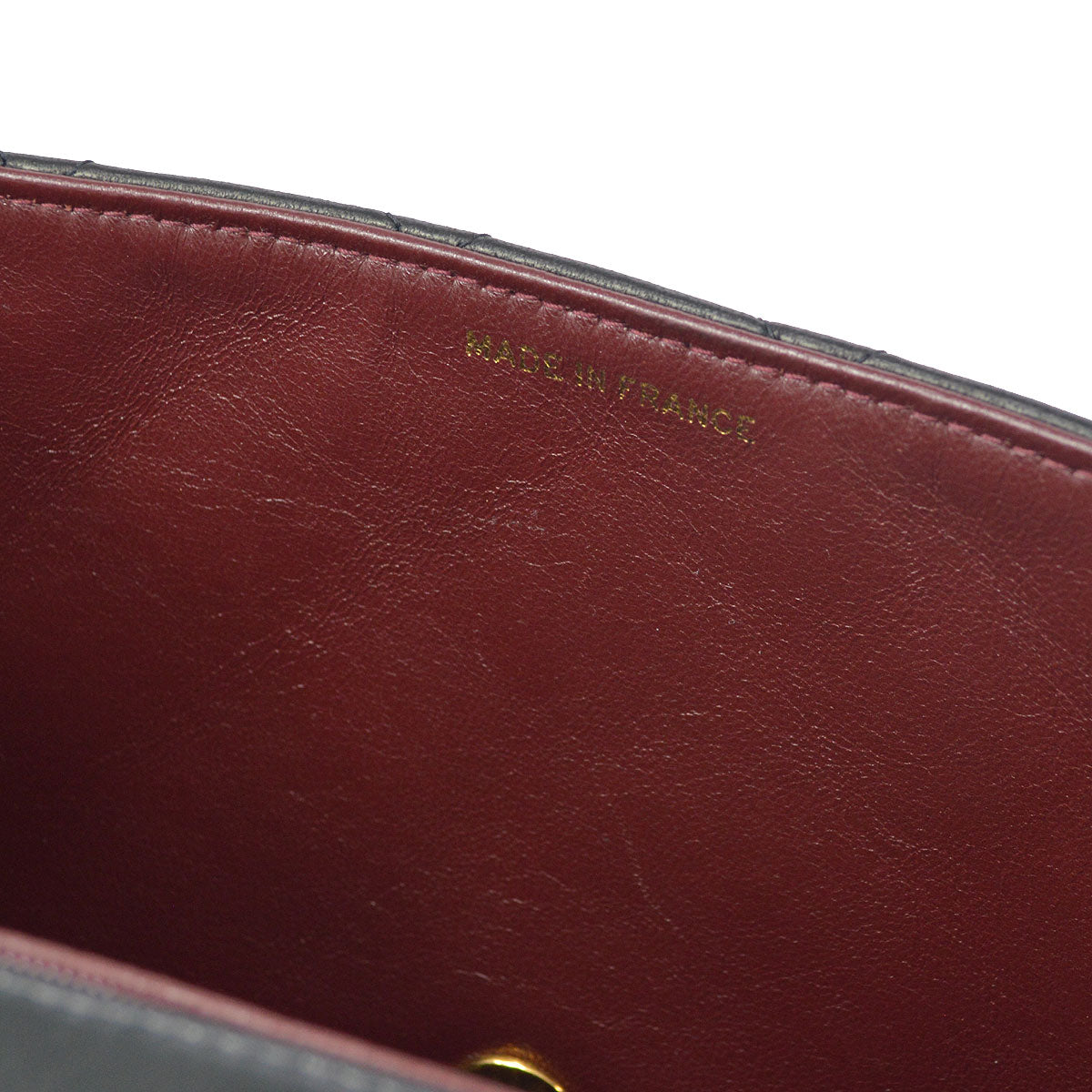 CHANEL Medium Diana Chain Shoulder Bag Black Lambskin