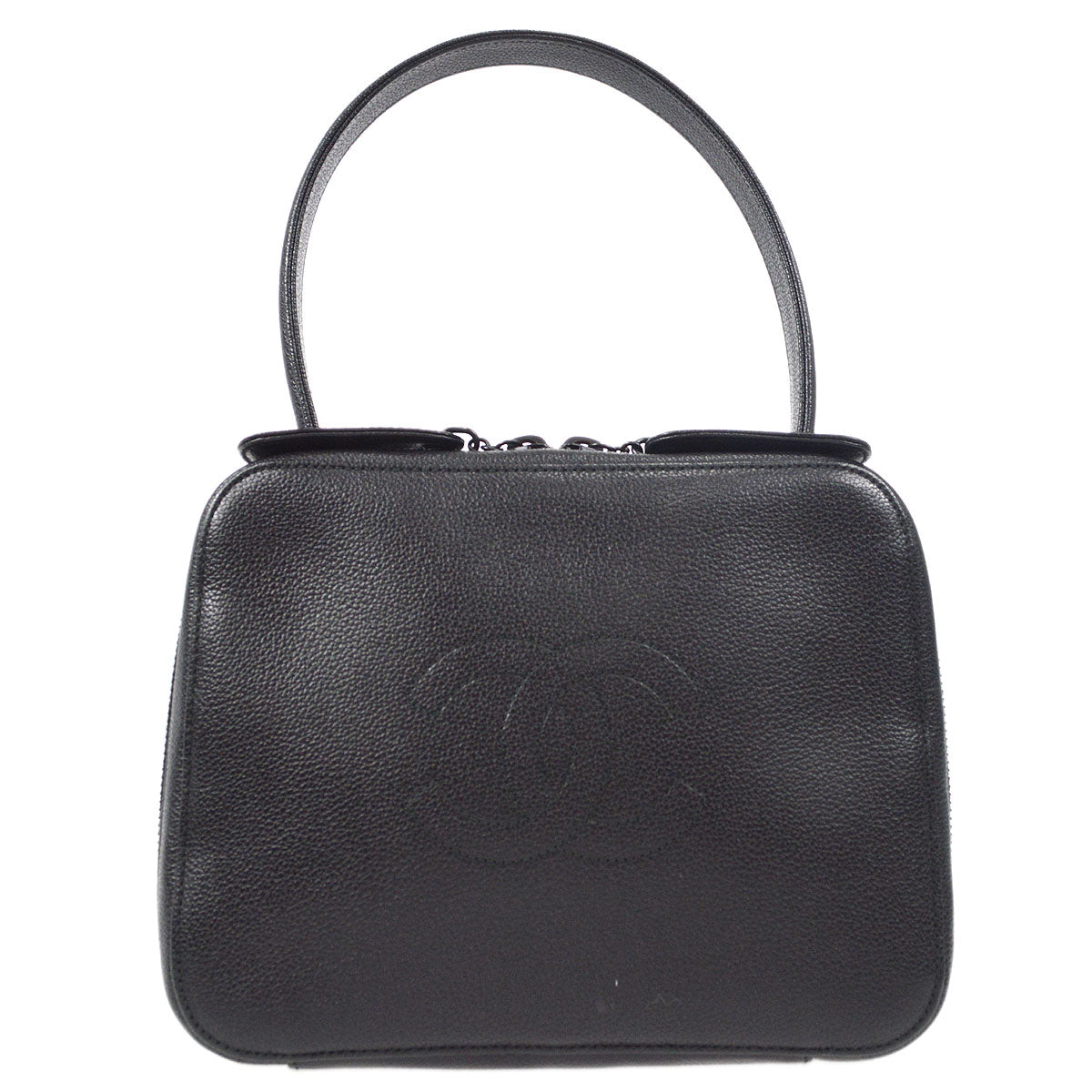 CHANEL Handbag Black Caviar