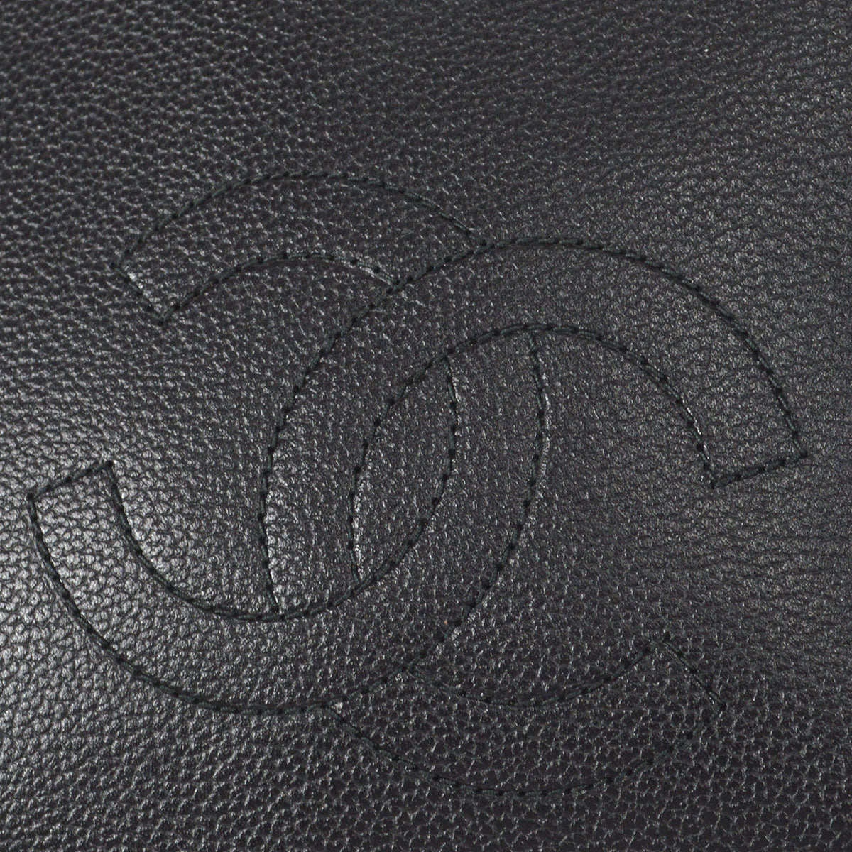 CHANEL Handbag Black Caviar