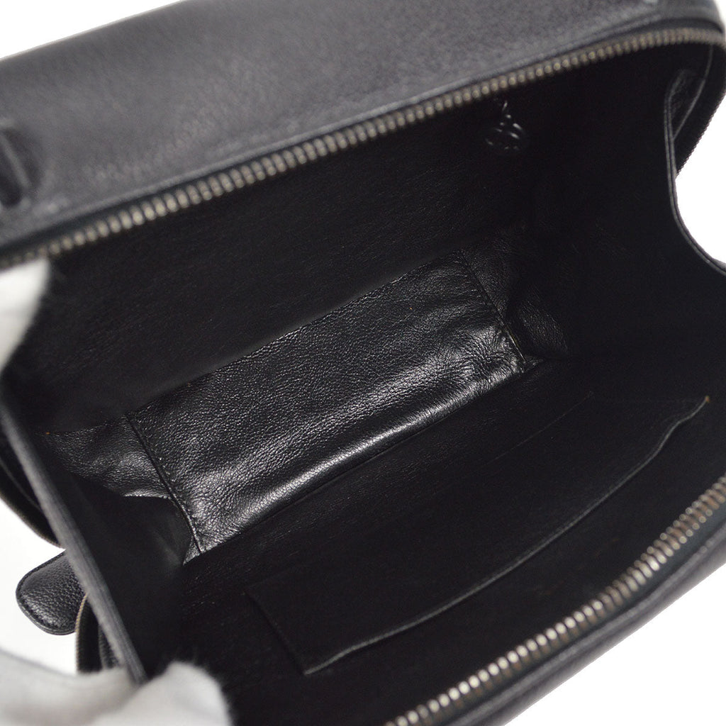 CHANEL Handbag Black Caviar