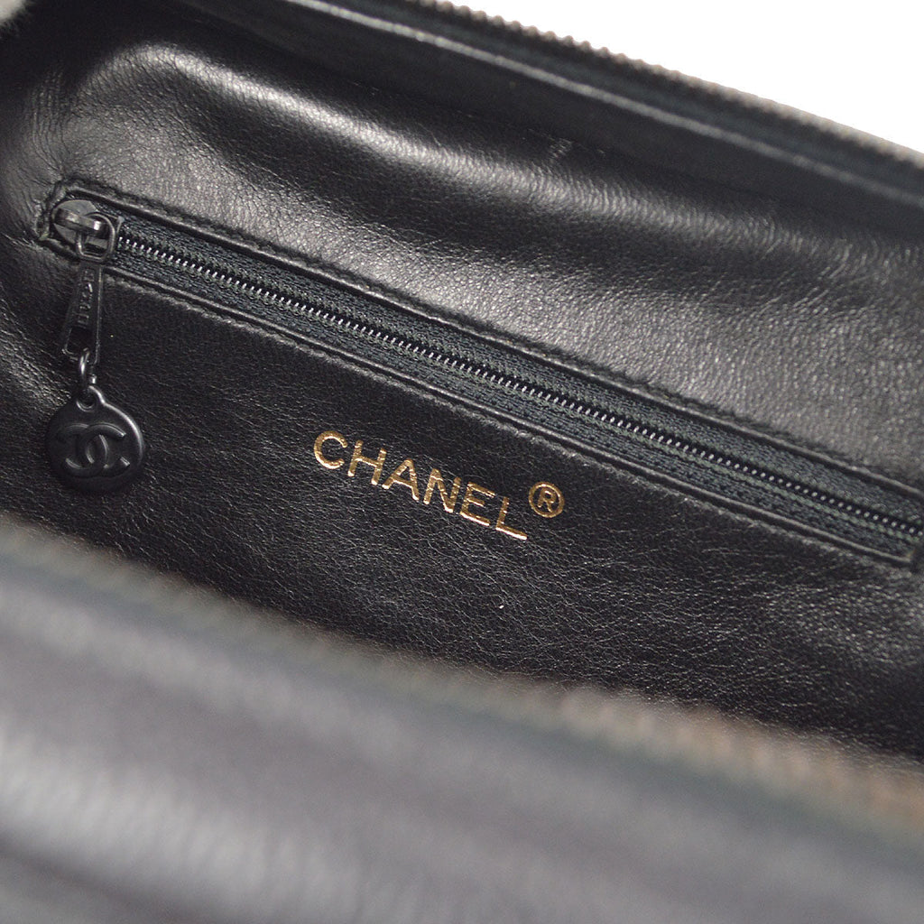 CHANEL Handbag Black Caviar