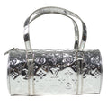 LOUIS VUITTON PAPILLON HANDBAG MONOGRAM MIROIR ARGENT M95269