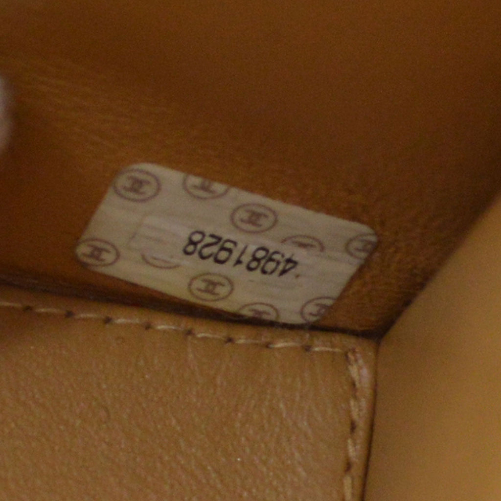 CHANEL Handbag Beige Caviar