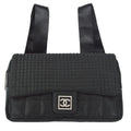 CHANEL Sport Line Backpack Bag Black