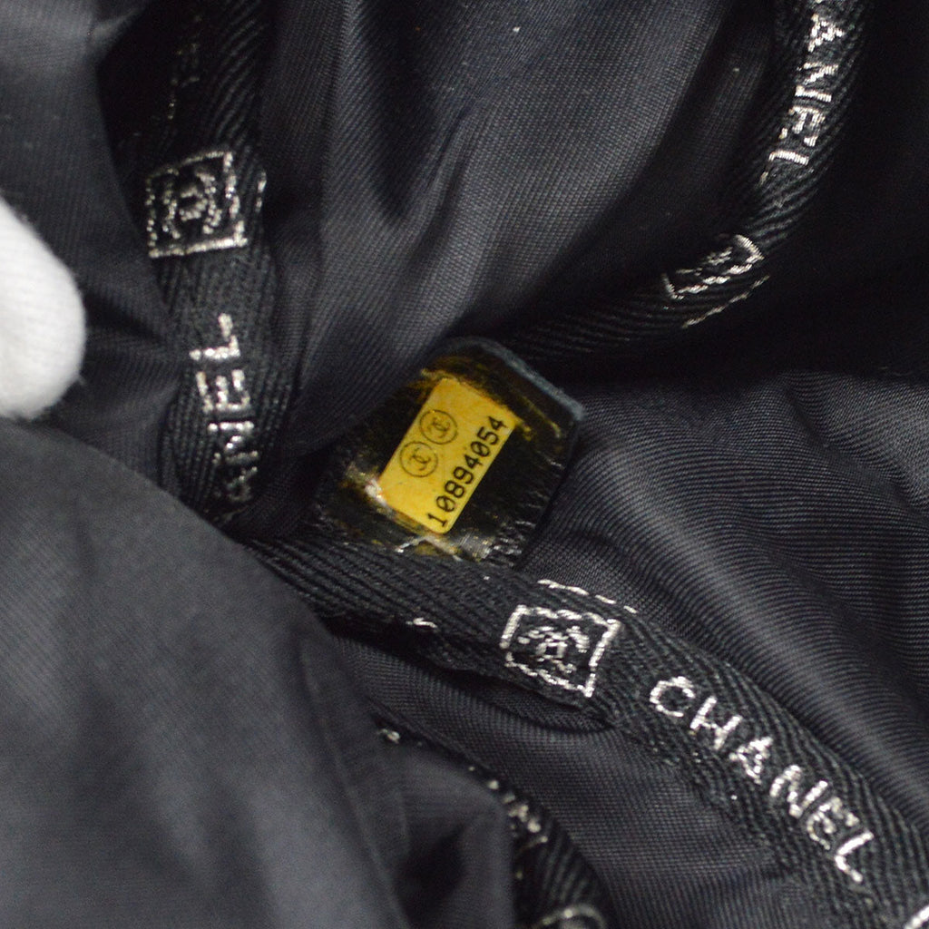 CHANEL Sport Line Backpack Bag Black