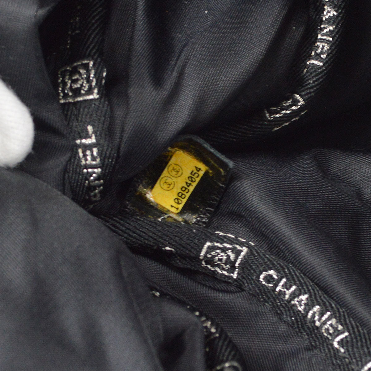 CHANEL Sport Line Backpack Bag Black