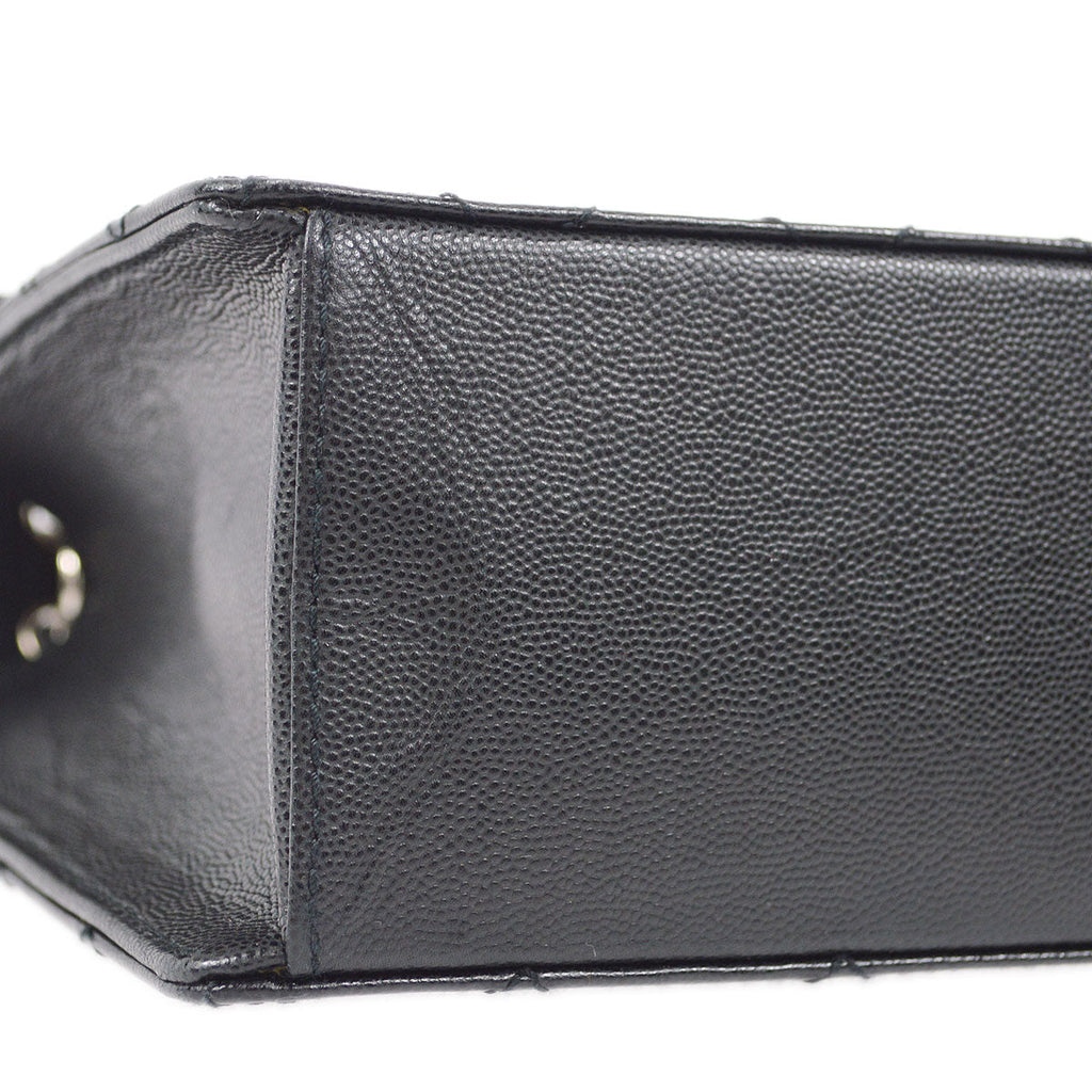 CHANEL Handbag Black Caviar