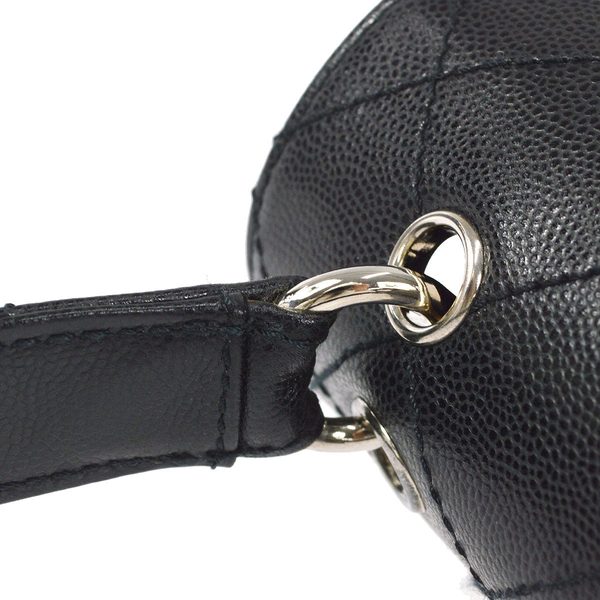 CHANEL Handbag Black Caviar