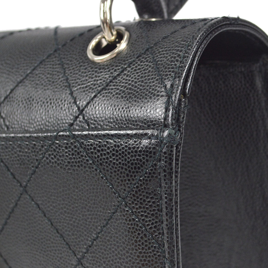 CHANEL Handbag Black Caviar