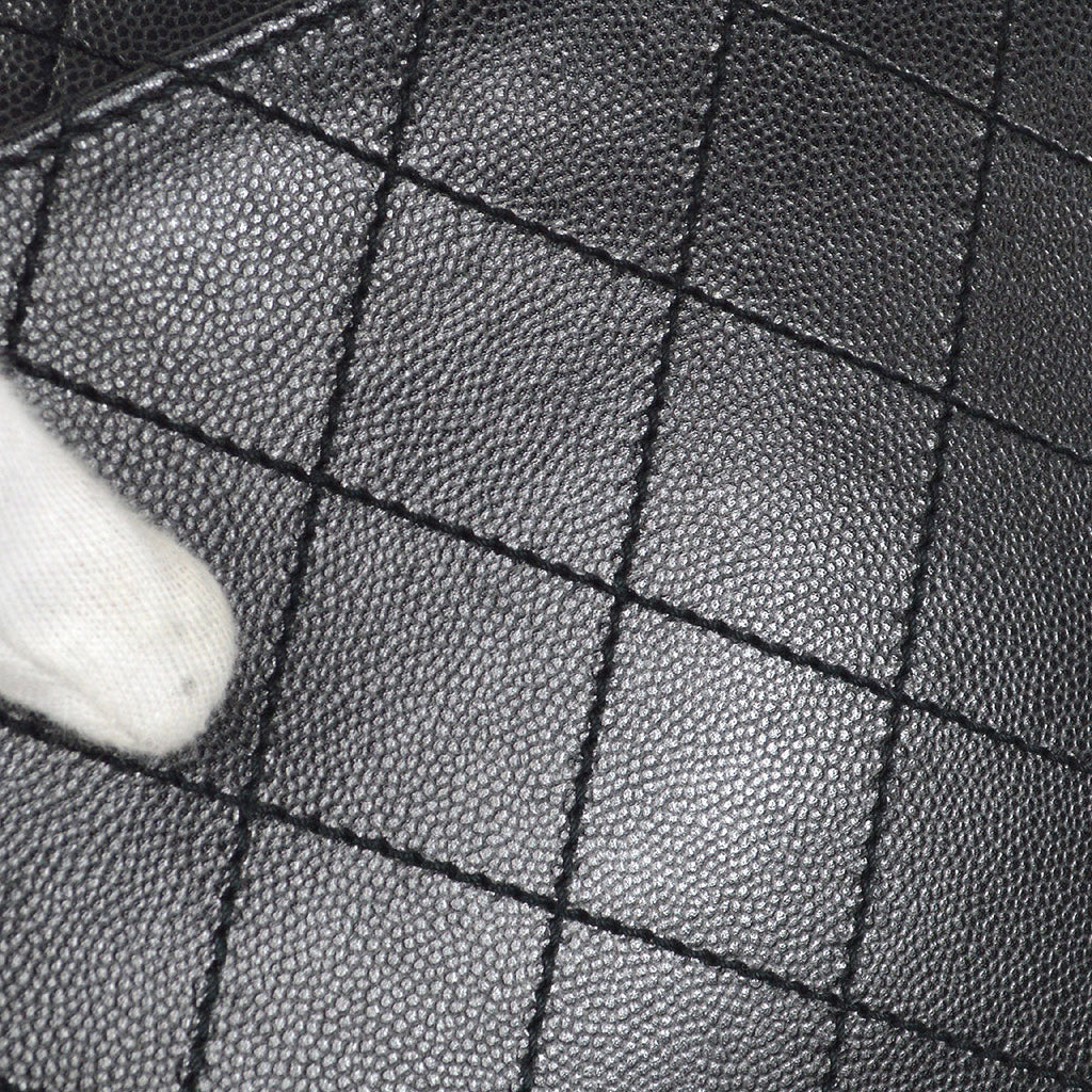 CHANEL Handbag Black Caviar