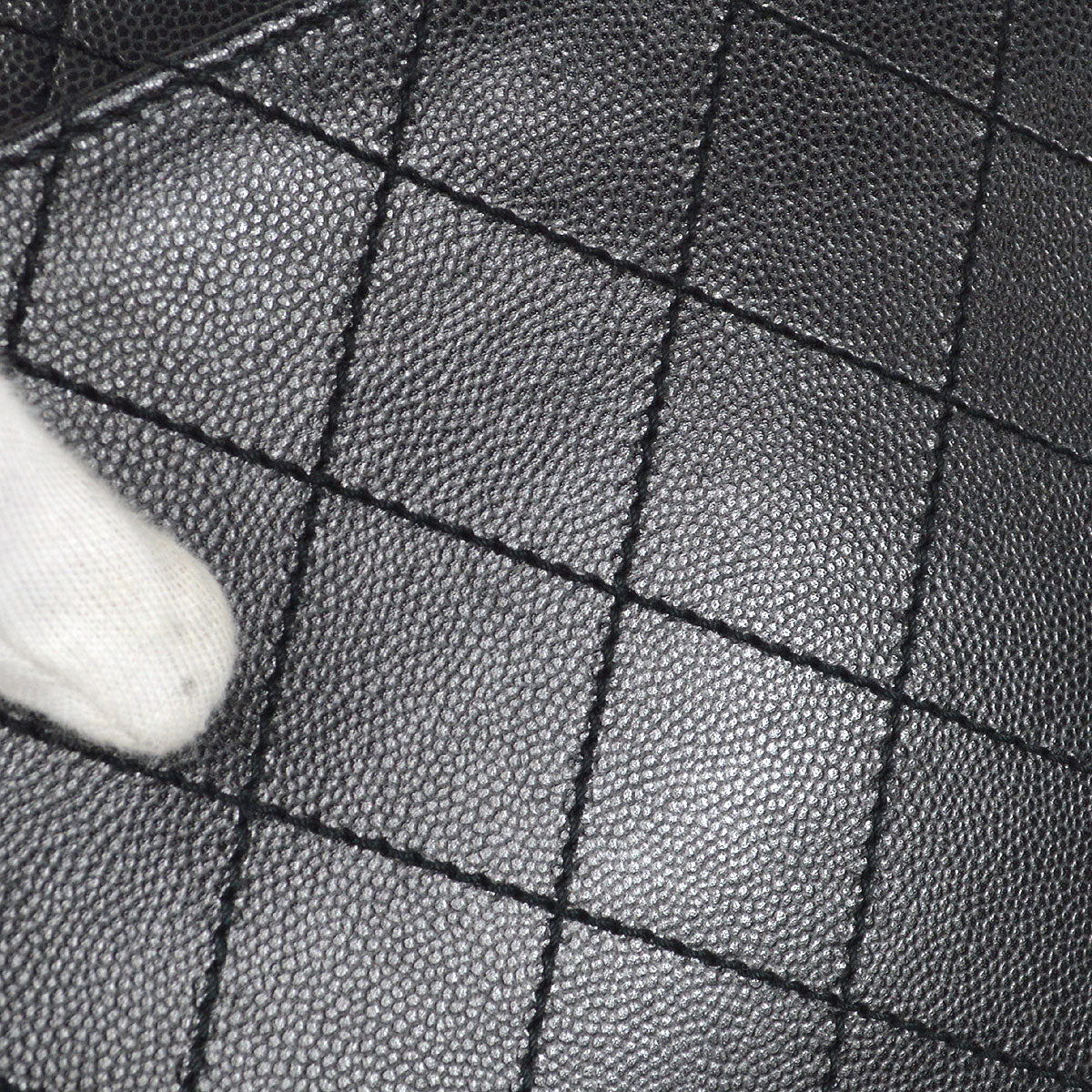 CHANEL Handbag Black Caviar