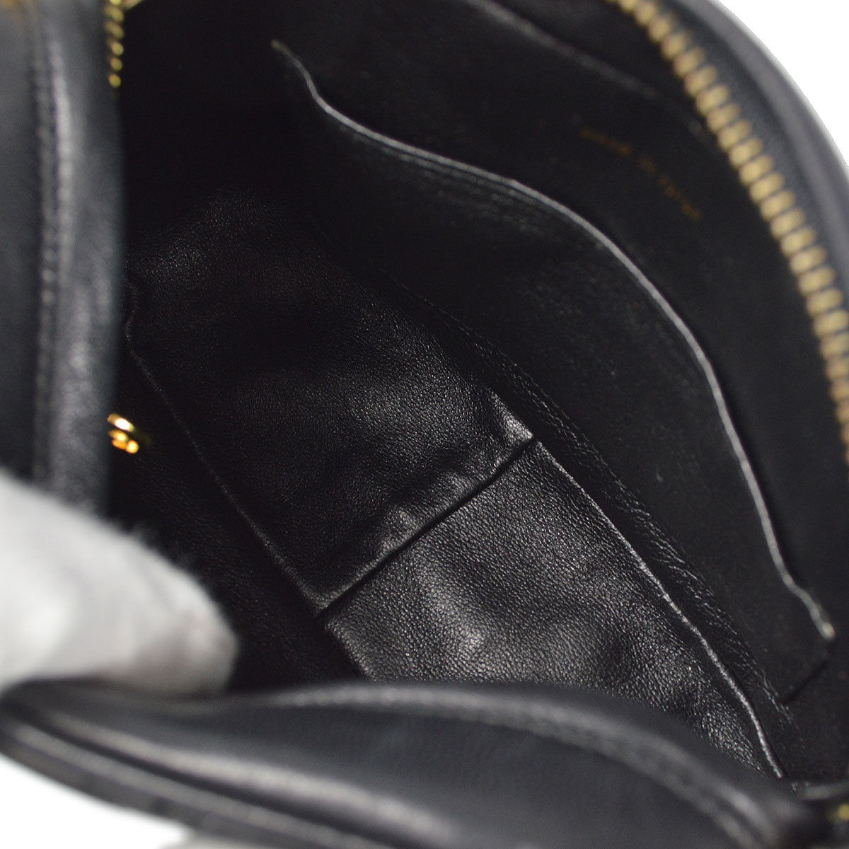 CHANEL Bijou Chain Shoulder Bag Black Lambskin