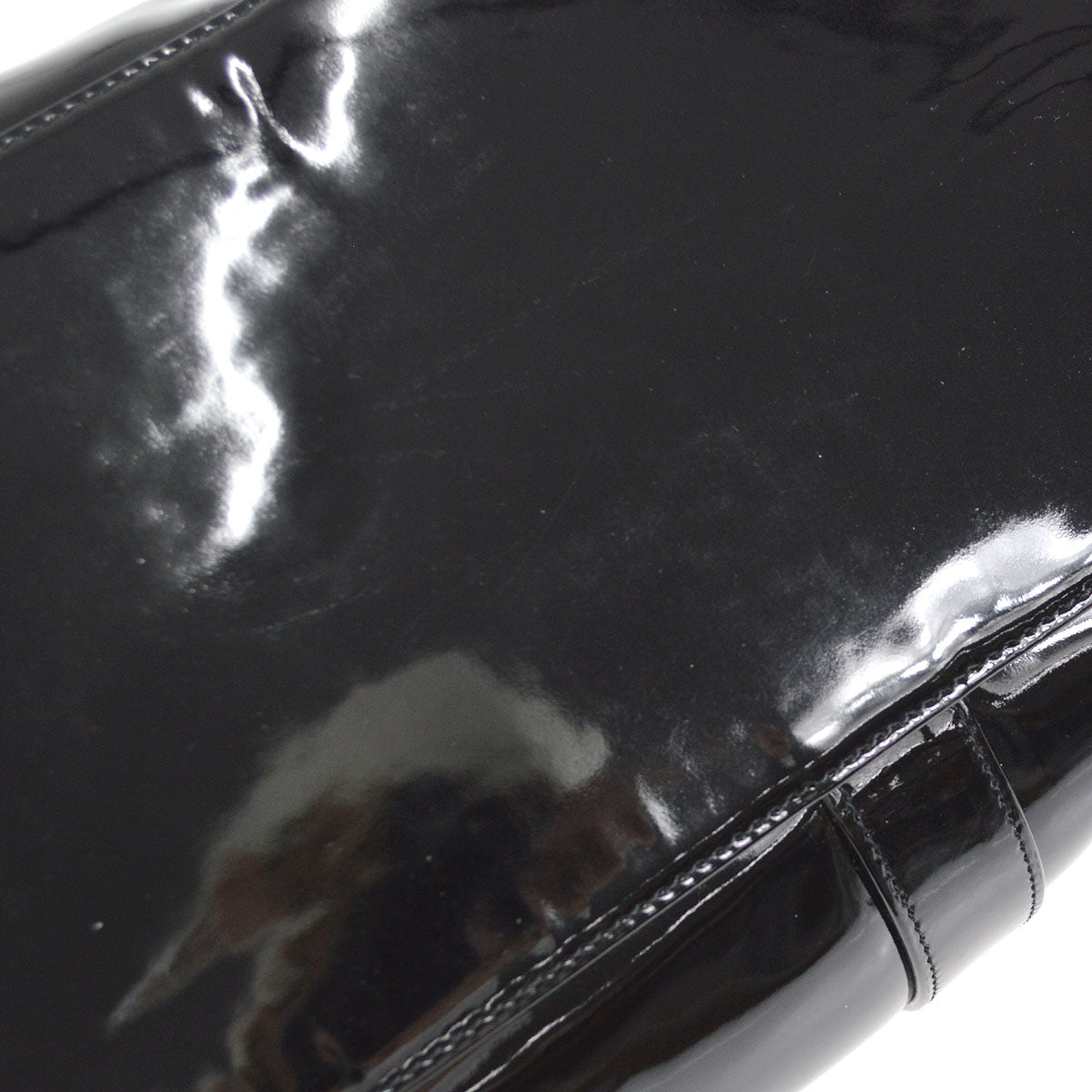 CHANEL 2way Shoulder Handbag Black
