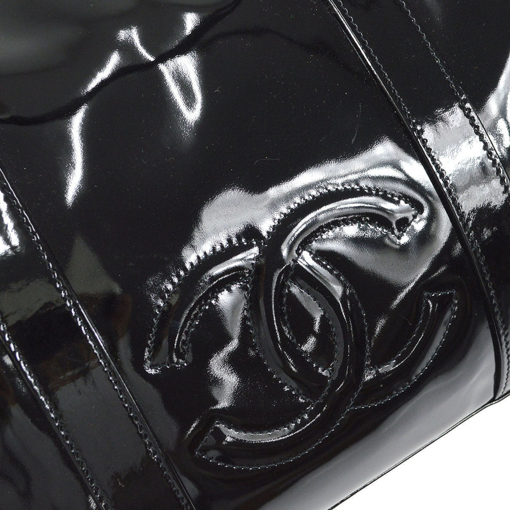 CHANEL 2way Shoulder Handbag Black