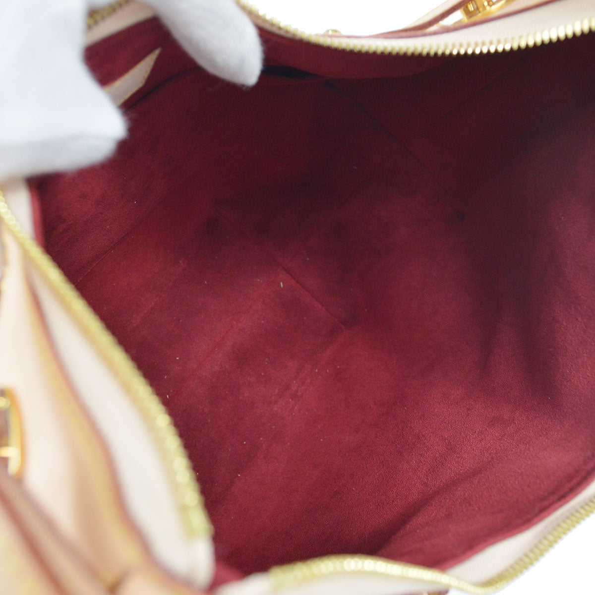 LOUIS VUITTON GRETA HANDBAG MONOGRAM MULTICOLOR WHITE M40195