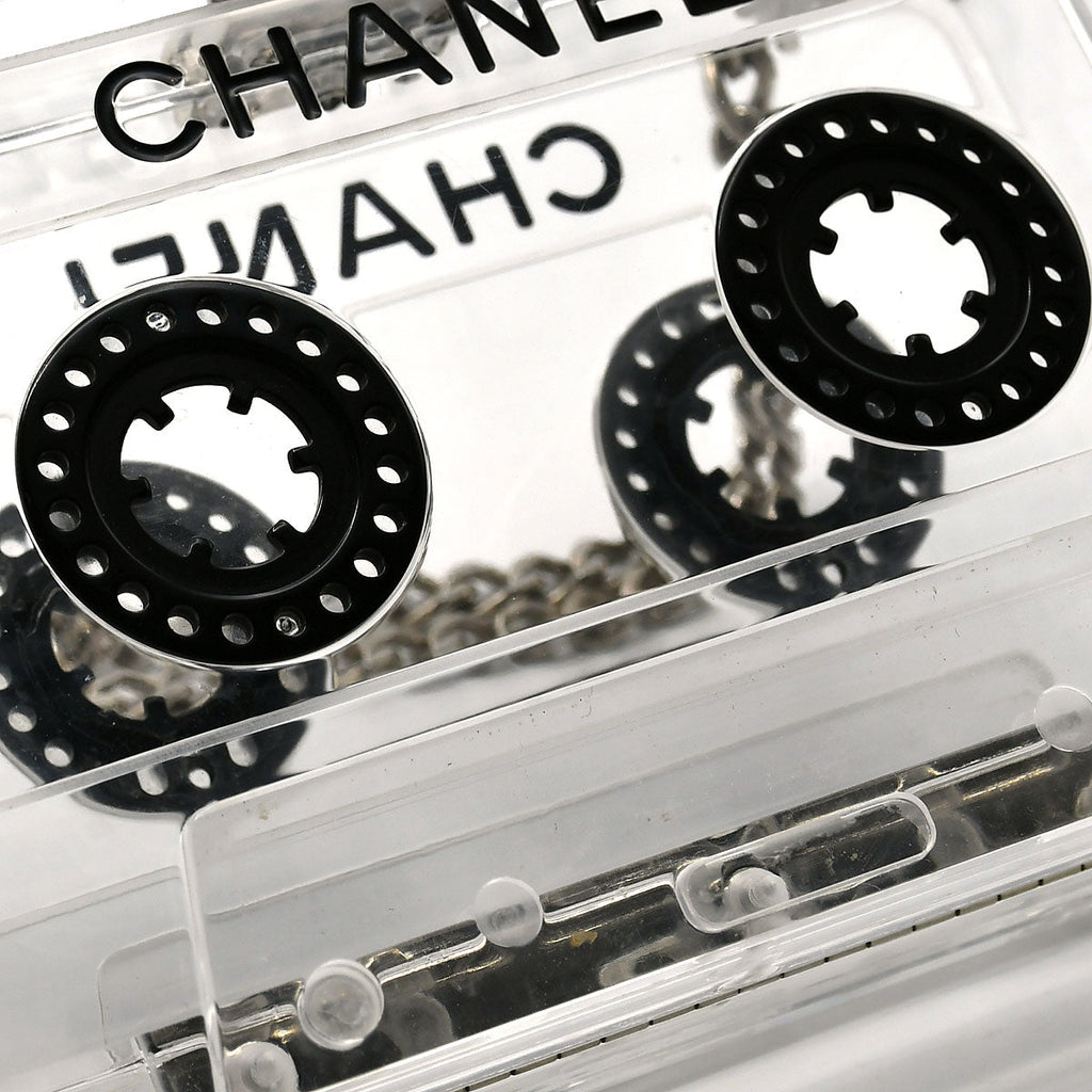 CHANEL * 2004 Cassette Tape Clutch Bag