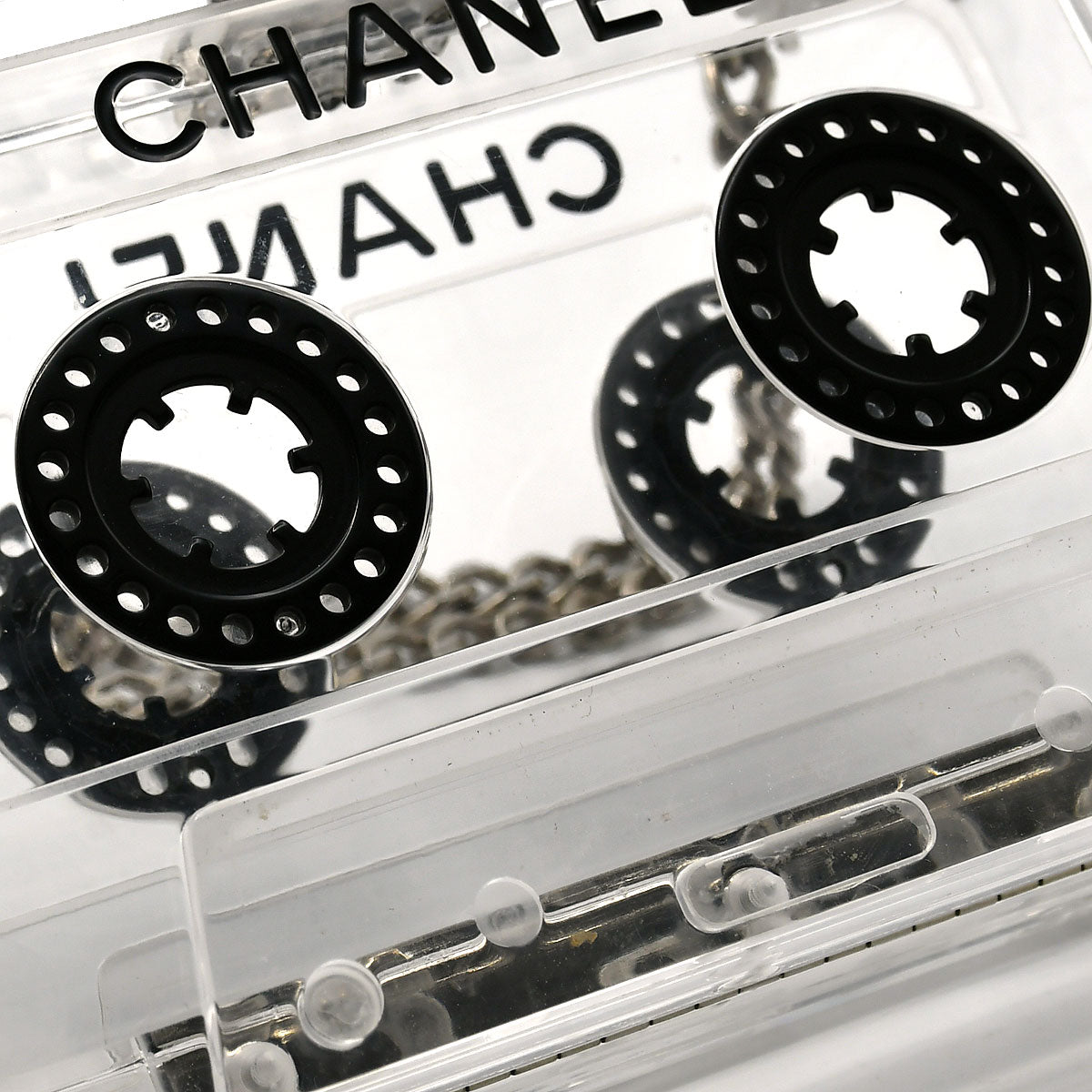 CHANEL * 2004 Cassette Tape Clutch Bag