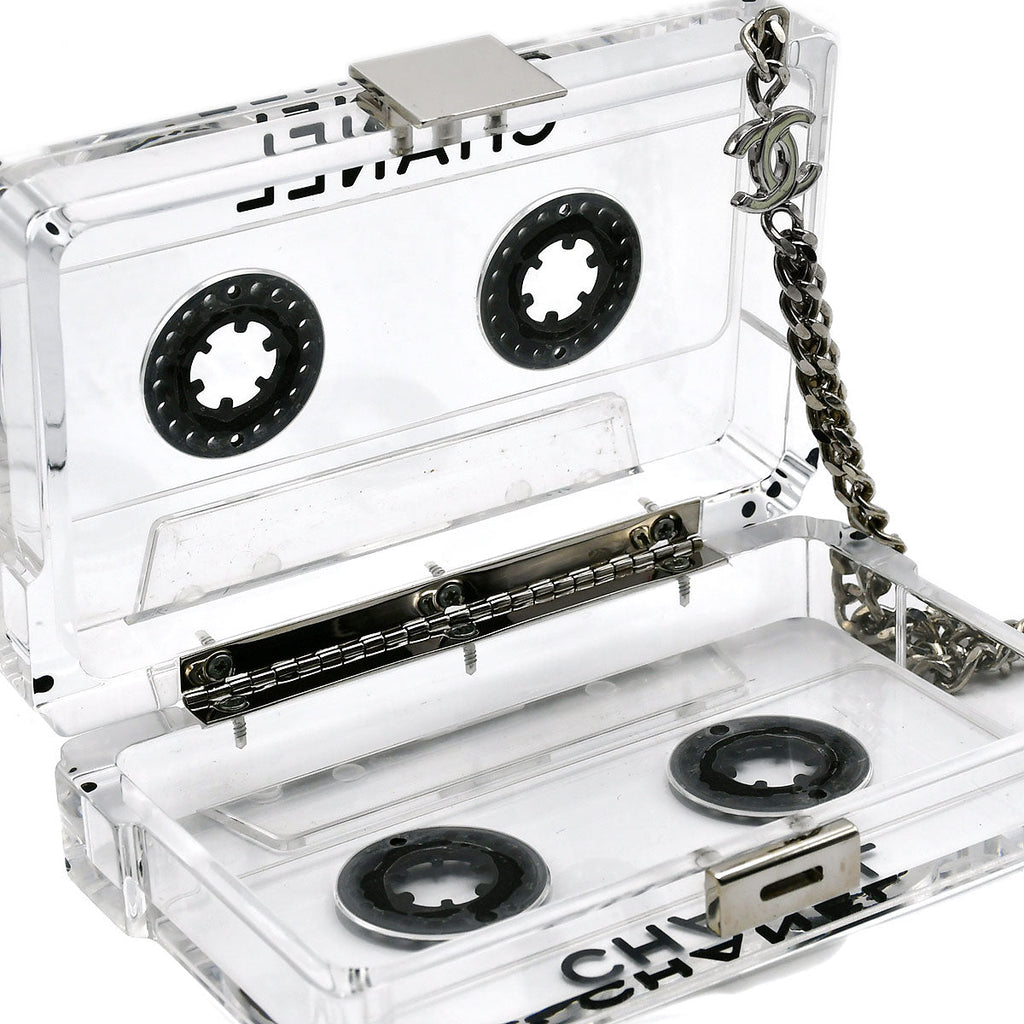 CHANEL * 2004 Cassette Tape Clutch Bag
