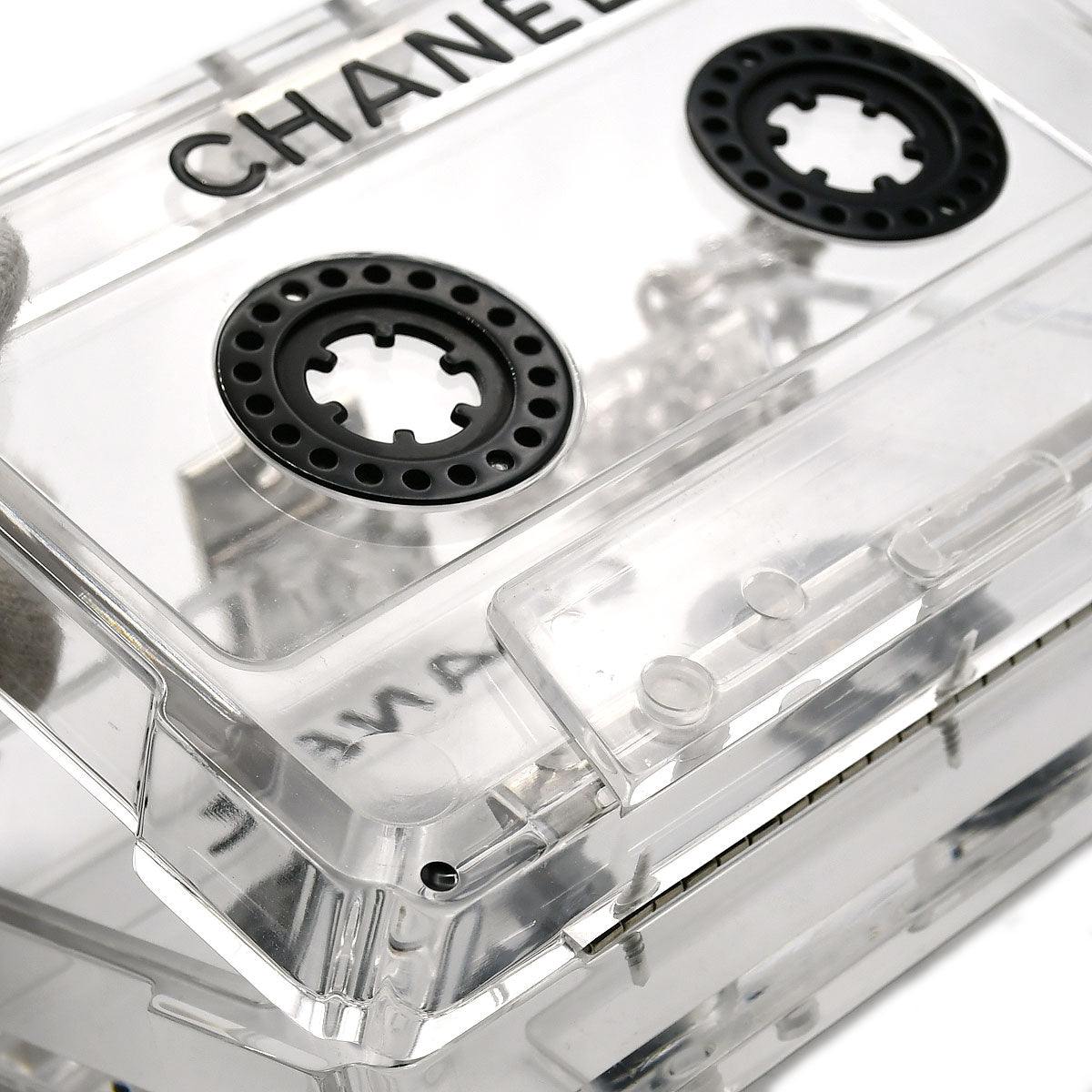 CHANEL * 2004 Cassette Tape Clutch Bag
