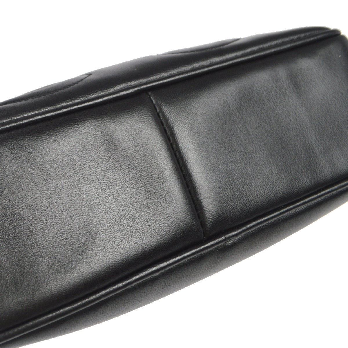 CHANEL 1994-1996 Triple CC Camera Bag Small Black Lambskin