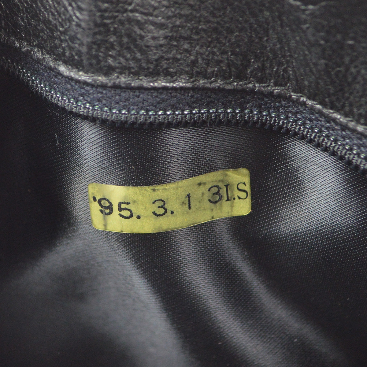 CHANEL 1994-1996 Triple CC Camera Bag Small Black Lambskin