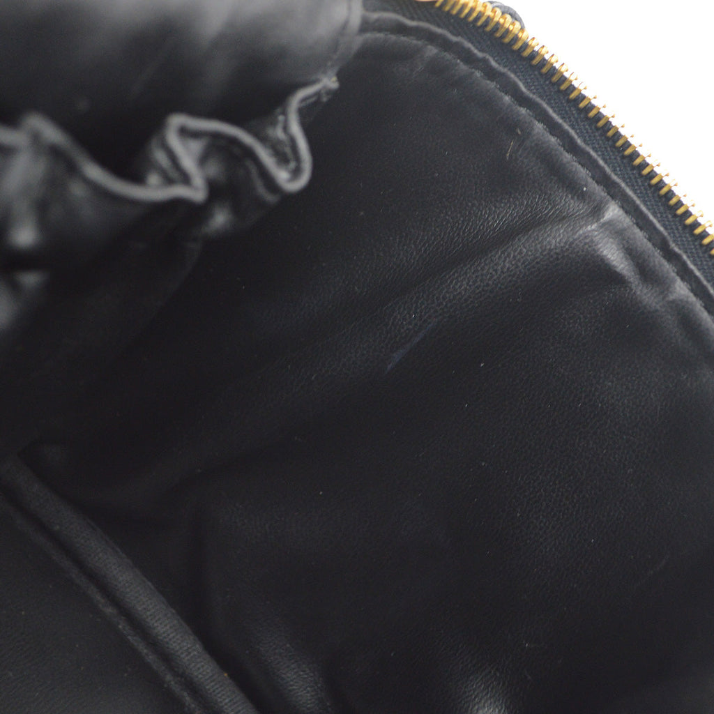 Chanel 2001-2003 Vanity Handbag Black Caviar