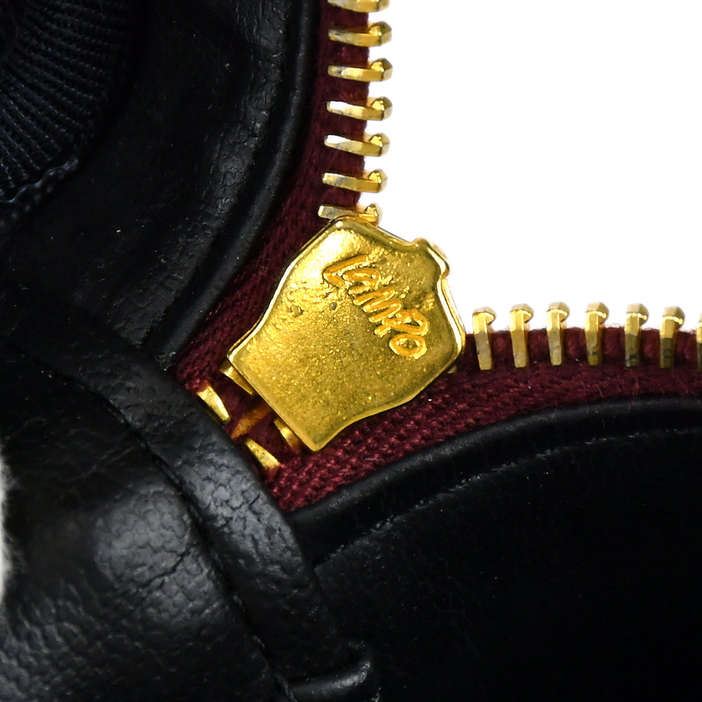 Chanel 1994-1996 Timeless Vanity Handbag Bordeaux Caviar